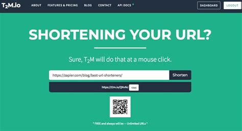 URL Shortener .